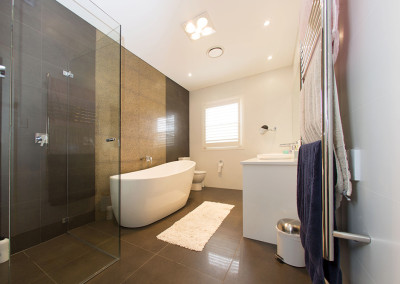 Bathroom renovation by North Shore home extension builder