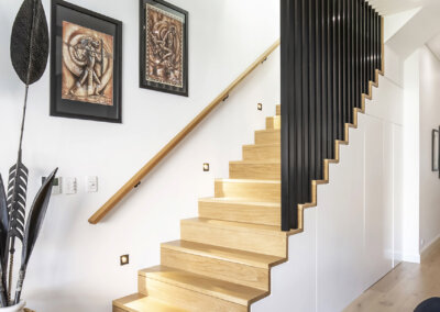 Modern Staircase 2nd Storey Addition